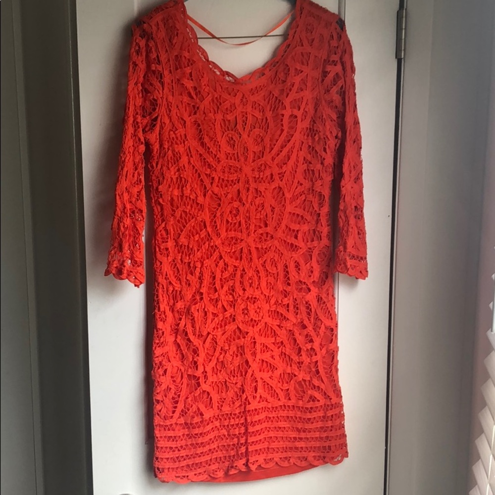 INC beautiful lace detailed summer dress!!